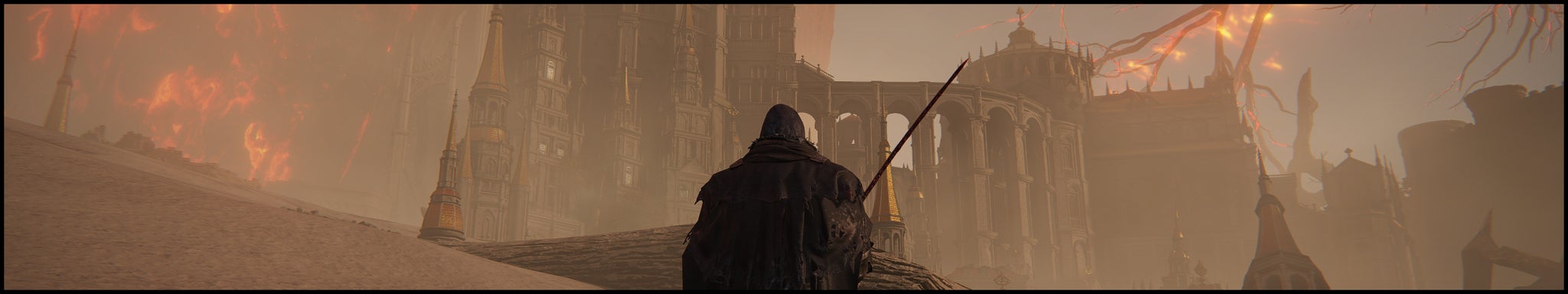 A strip of landscape from Leyndell, Ashen Capital in Elden Ring. - 33