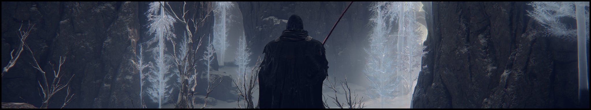 A strip of landscape from the Mountaintops Of The Giants in Elden Ring. - 26