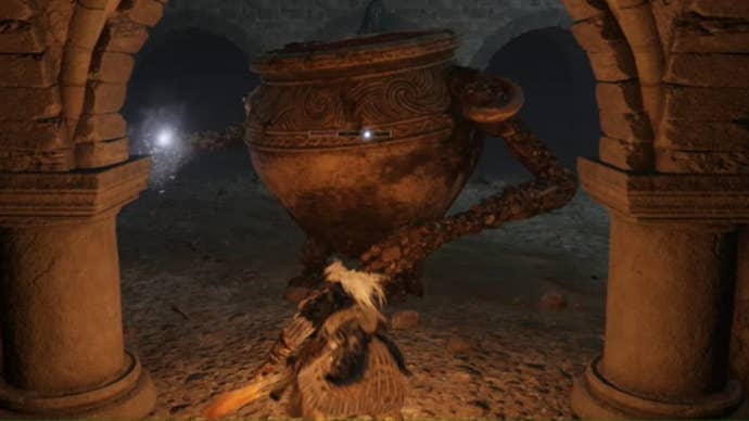 elden ring large living jar in giants mountaintop catacombs