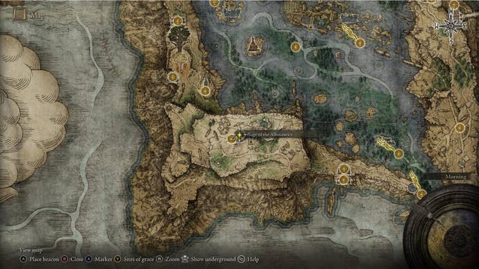 Elden Ring Larval Tear Village of the Albinaurics