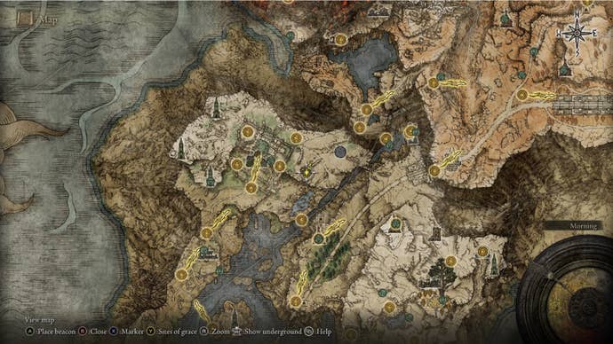 Elden Ring Larval Tear Behind Caria Manor map location