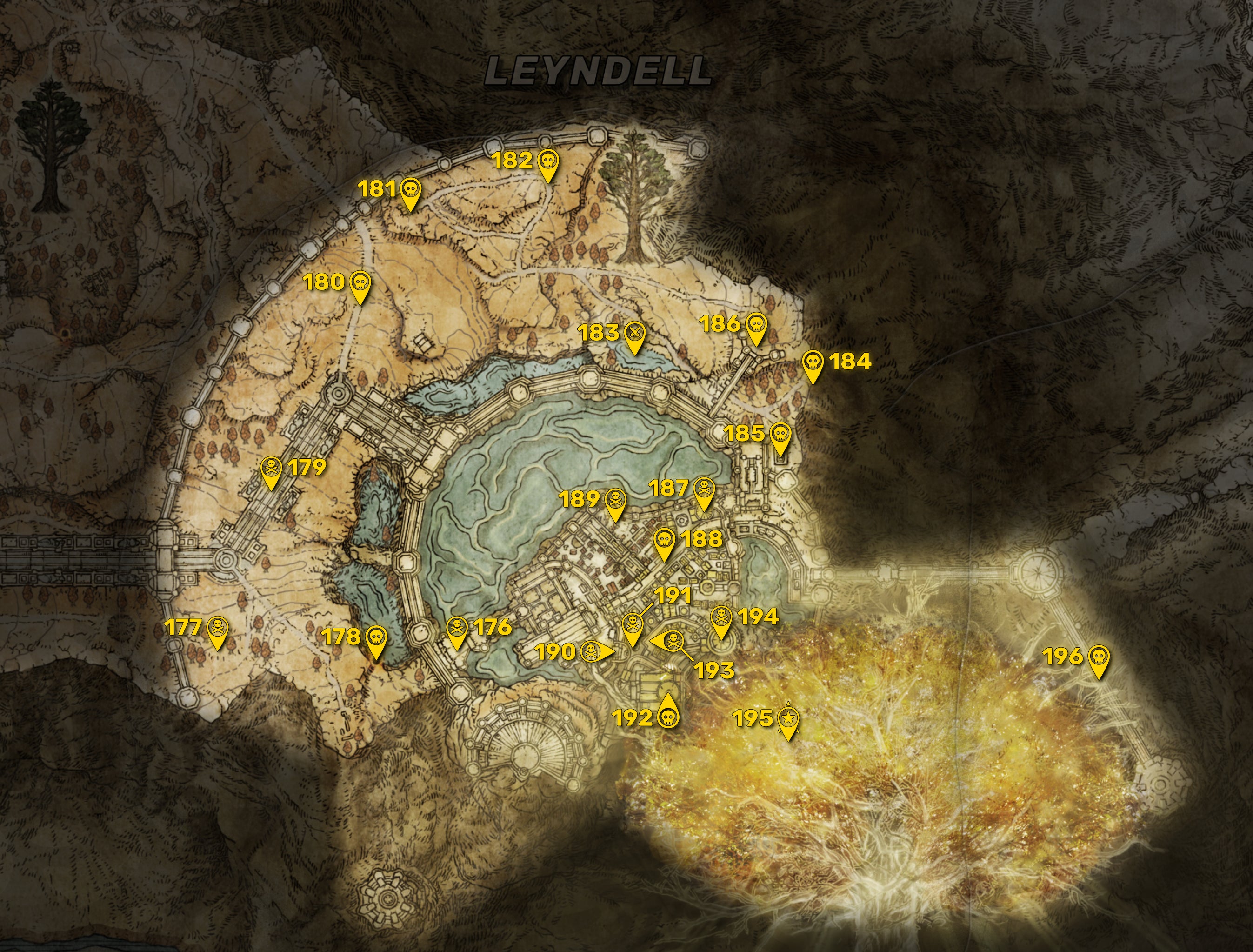 All Elden Ring bosses in order (100% boss locations map) | Rock Paper ...