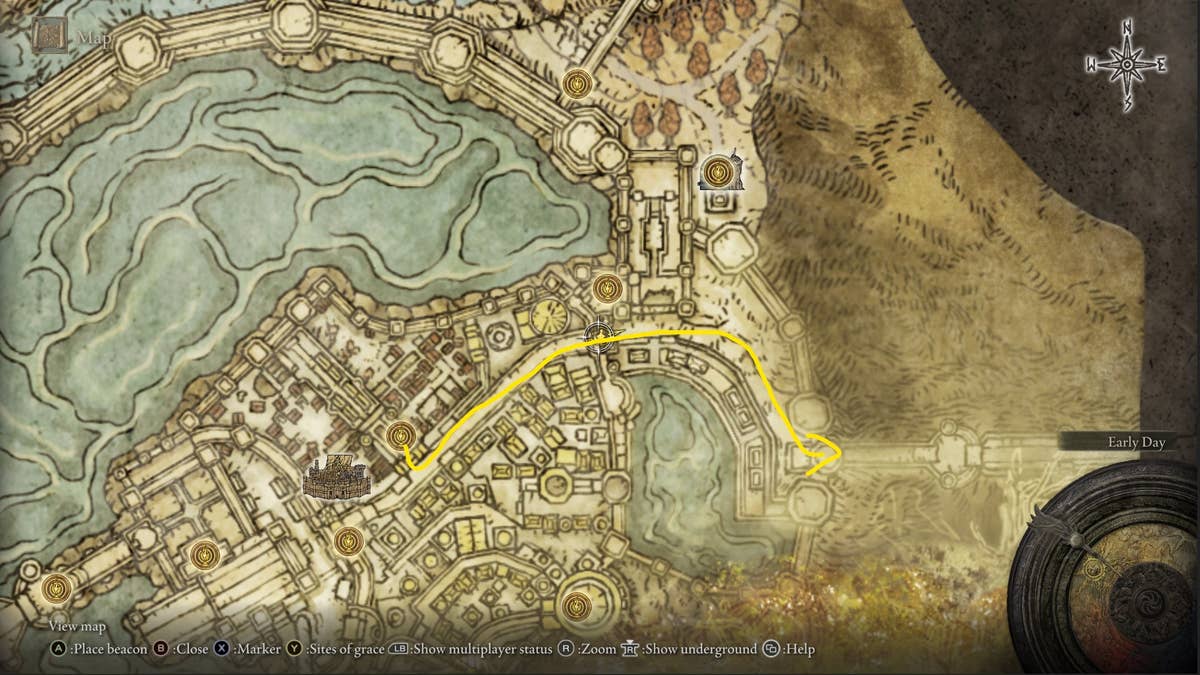 Elden Ring Lift of Rold Location: How to get to Mountaintops of