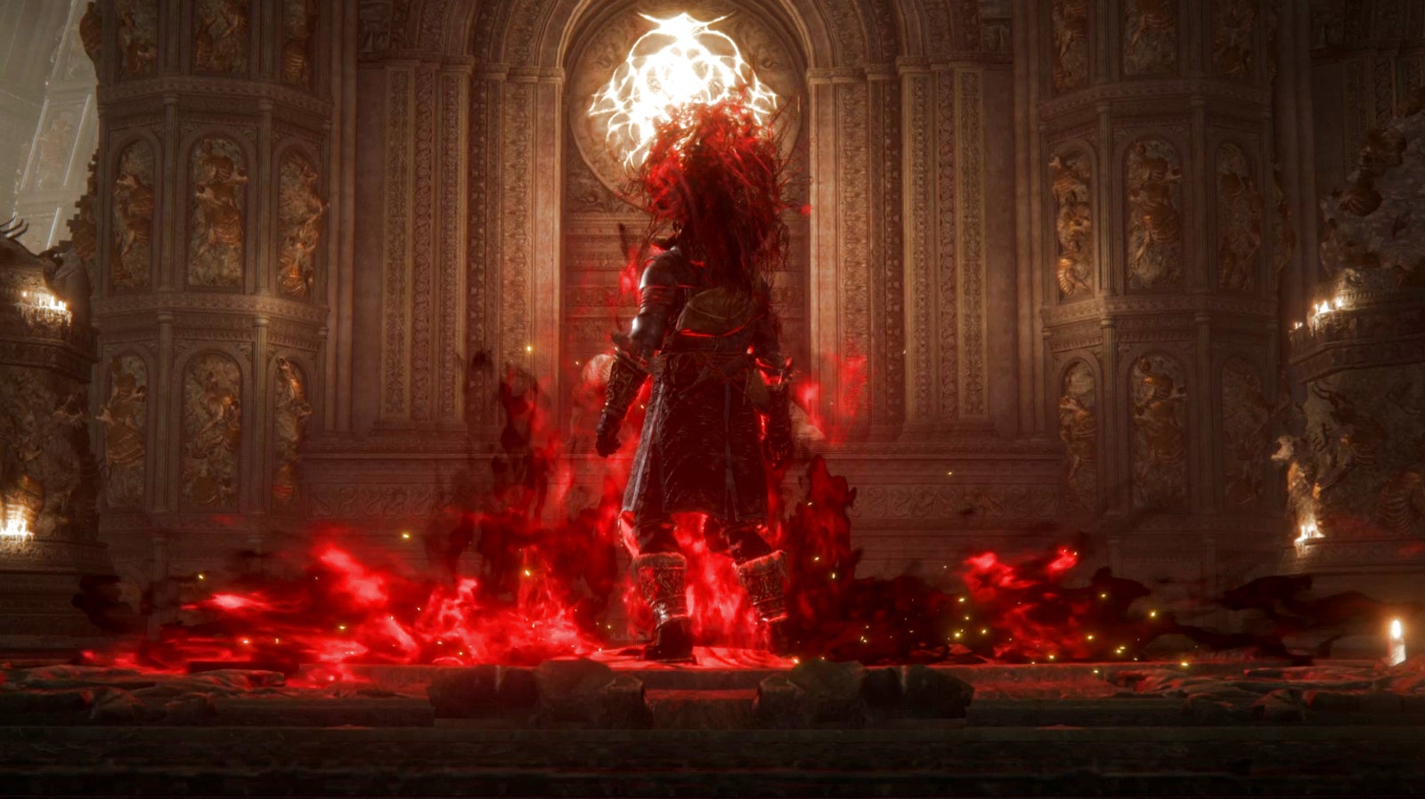 Maliketh the Black Blade from Elden Ring.