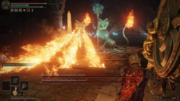 elden ring minor erdtree catacombs erdtree burial watchdog boss duo