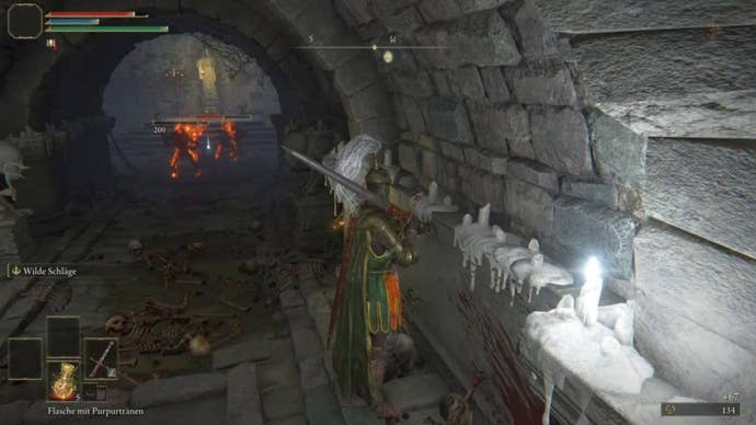 elden ring murkwater catacombs candle corridor