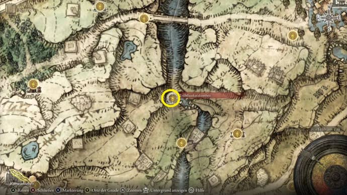 elden ring murkwater catacombs map location