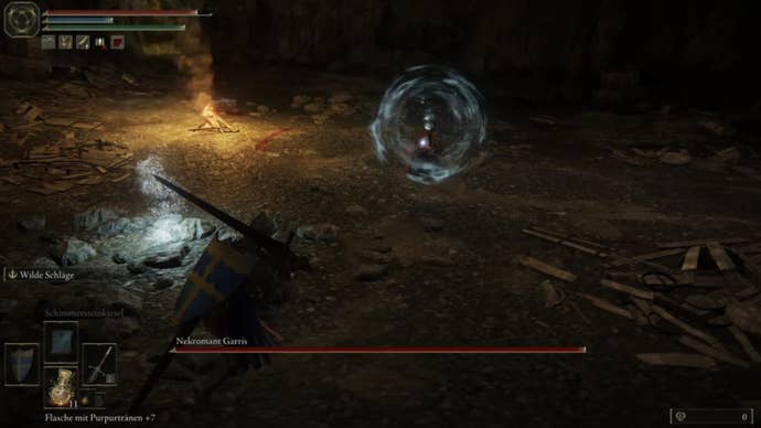 elden ring necromancer garris vs player