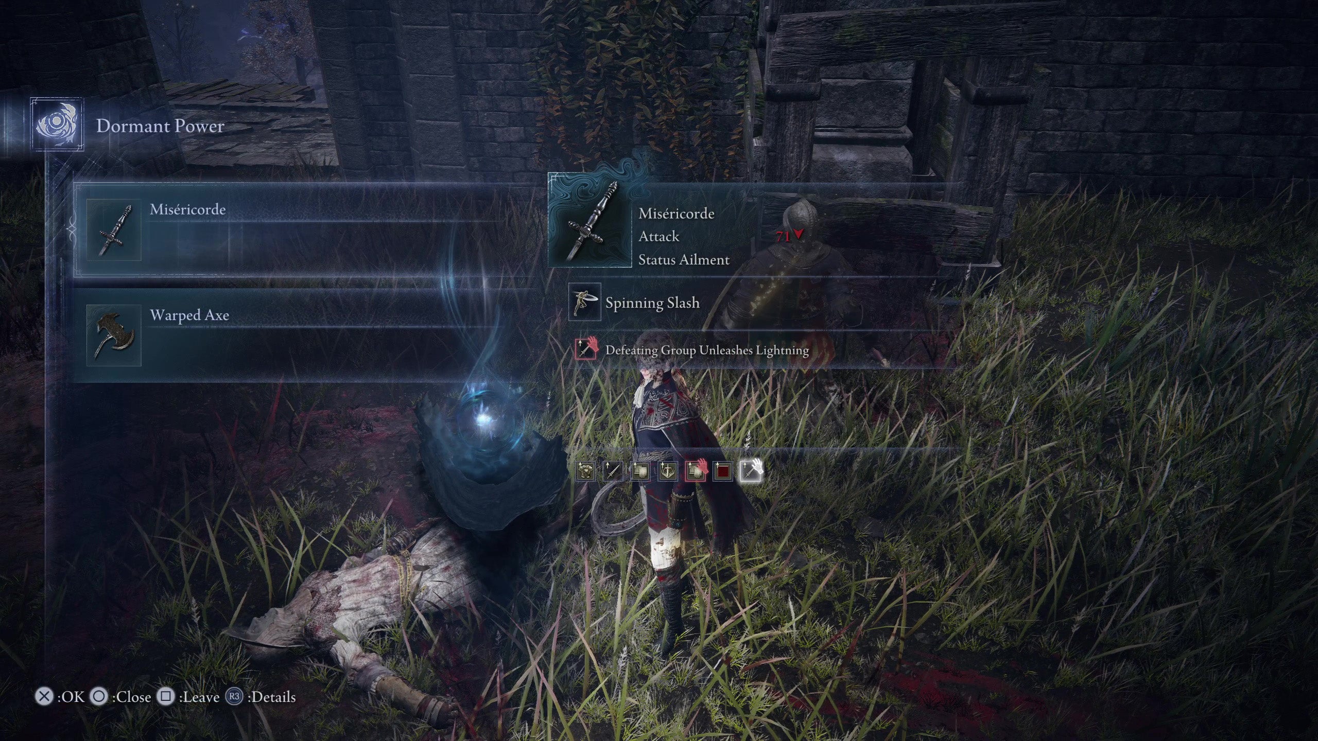 The Duchess looting a second Dagger in Elden Ring: Nightreign. - 6