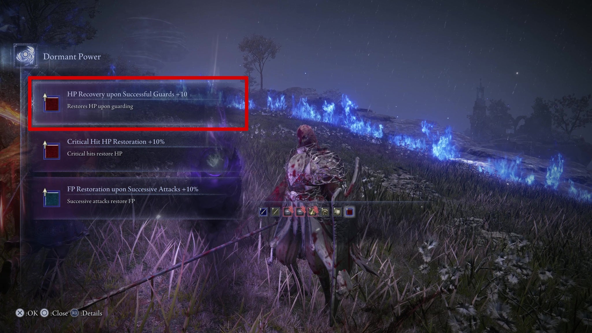 A guarding buff from a night boss in Elden Ring: Nightreign. - 4