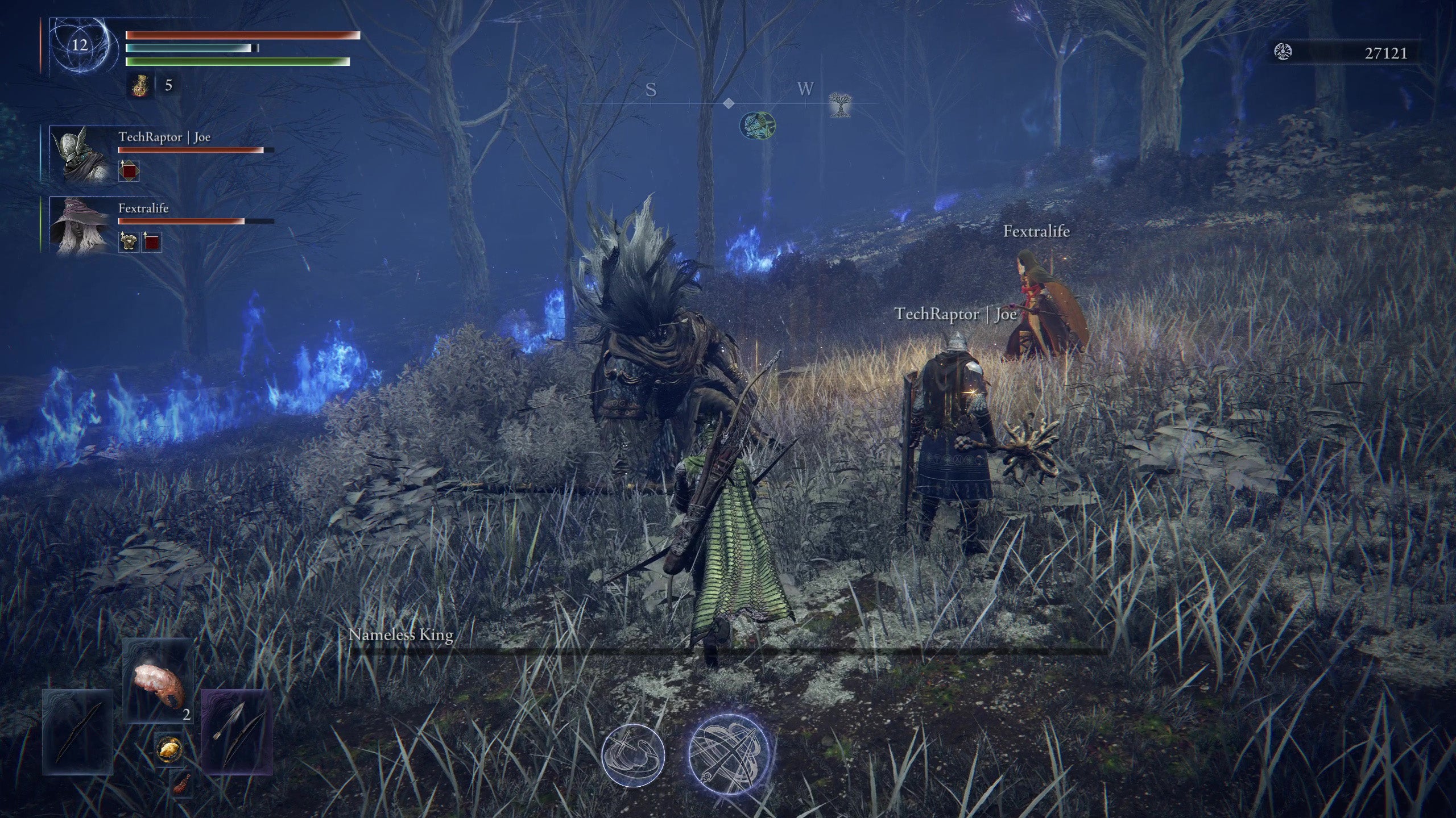 The Nameless King defeated in Elden Ring: Nightreign. - 4