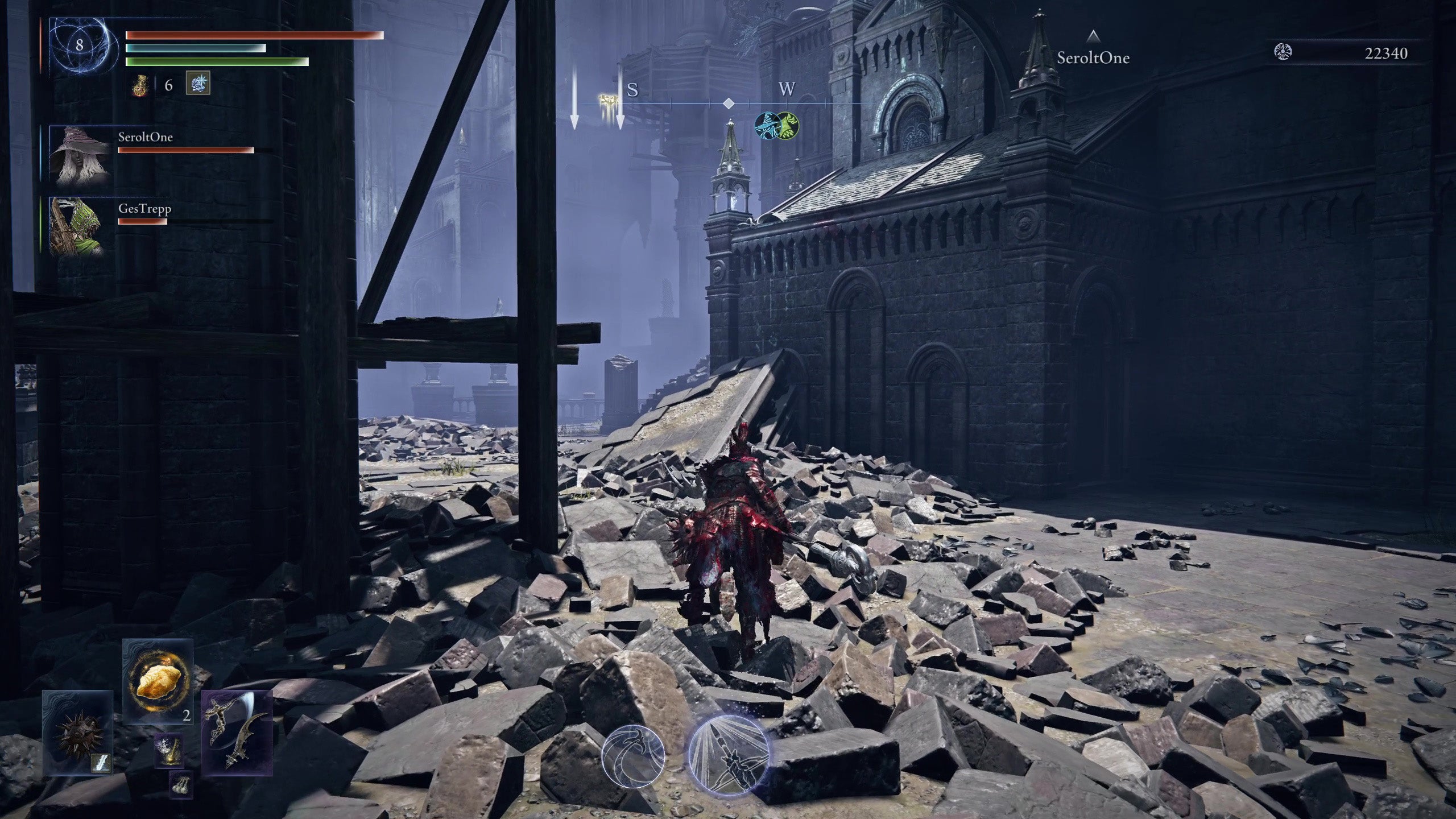 The path to jumping to the rooftops in Noklateo in Elden Ring: Nightreign. - 5