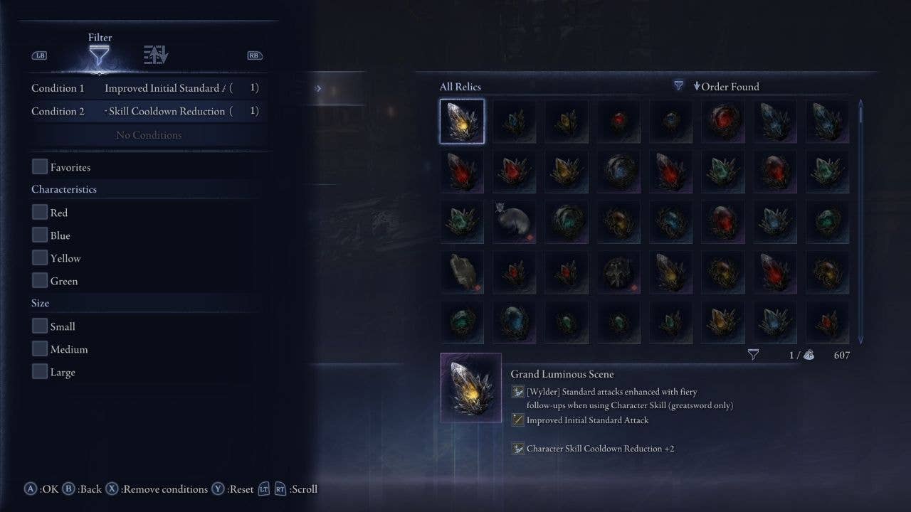 Elden Ring Nightreign Duo Expeditions are here and so are all these quality of life changes elden ring nightreign relic filtering patch 1 02 shot 1