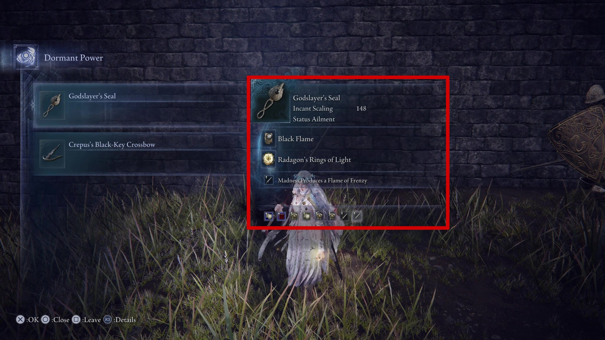 Revenant picking up a Godslayer Seal in Elden Ring: Nightreign. - 4