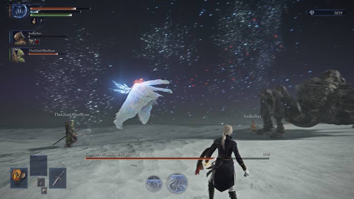 A man who feels the pest is avoided in Elden Ring Nightreign