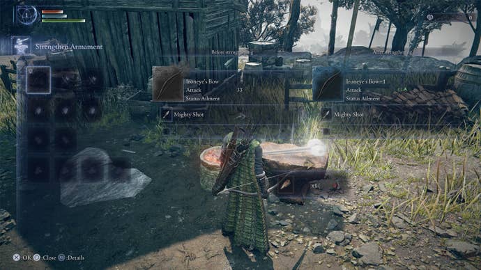 Elden Ring Nightfree Smithing Stone Armament Menument