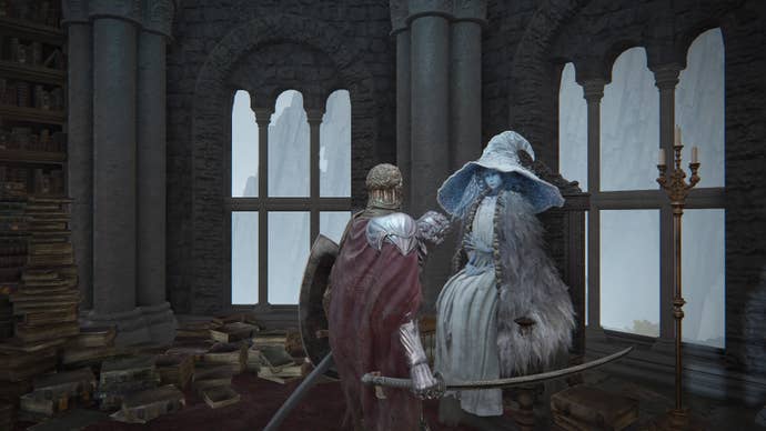Elden Ring screenshot of the NPC Ranni