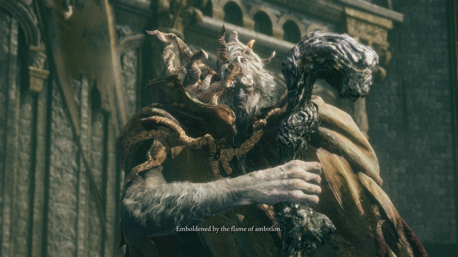 Margit is shown in Elden Ring.