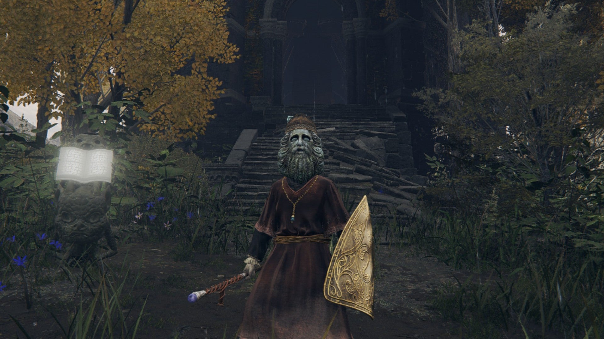 Elden Ring player standing in front of Oridys&rsquo;s Rise