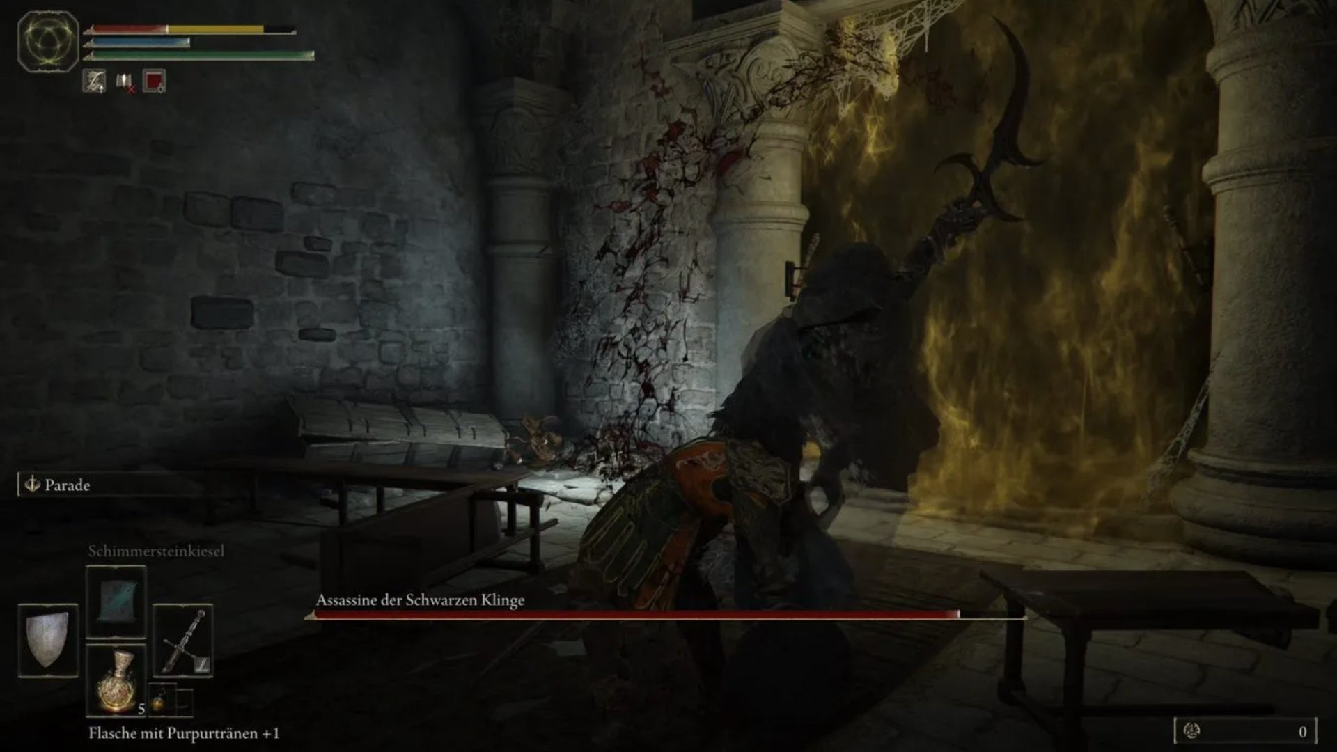 elden ring player caught by black knife assassin attack