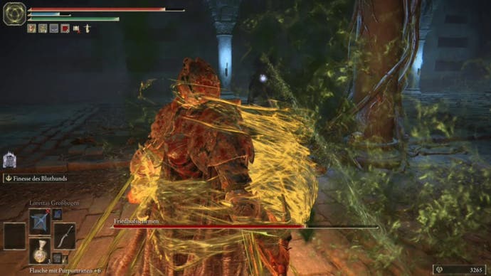 elden ring player caught in trap in caelid catacombs