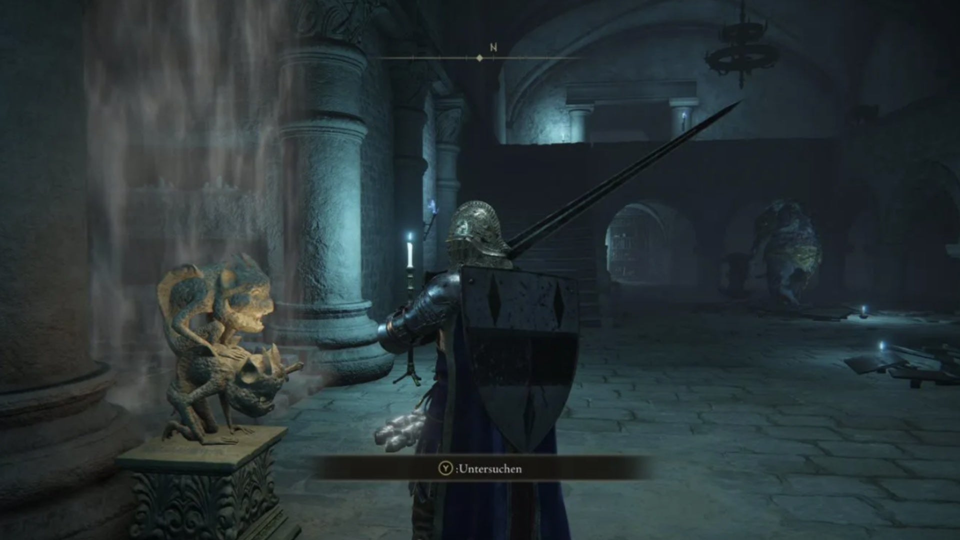 elden ring player giving swordstone key in cliffbottom catacombs