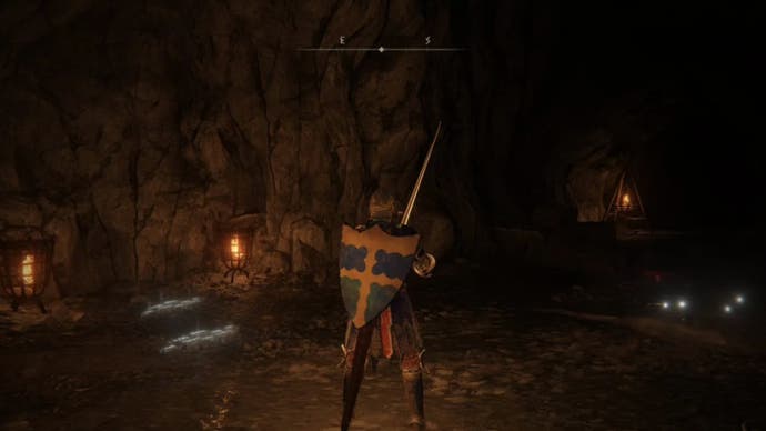 elden ring player in sages cave corridor