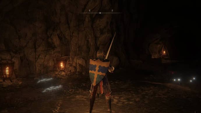 elden ring player in sages cave corridor