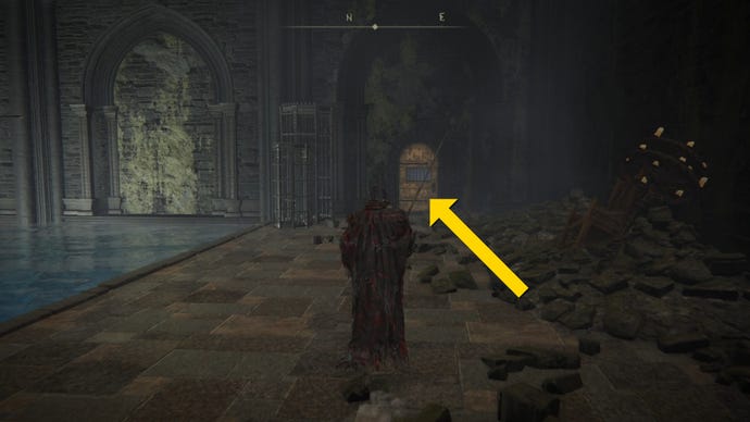 The player in Elden Ring: Shadow Of The Erdtree follows a path through the Church District of Shadow Keep to reach the Prayer Room.