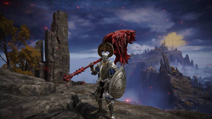 Elden Ring screenshot of the Prelate’s Inferno Crozier.