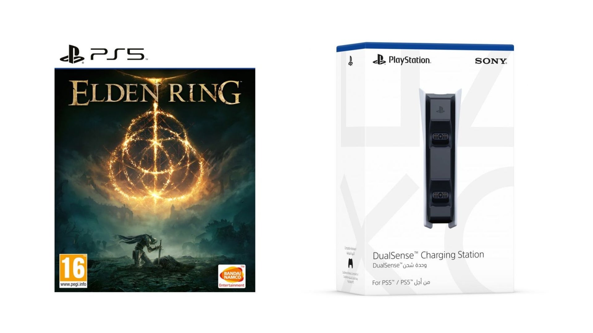 Get Elden Ring and a PS5 DualSense charging station for £40 with 