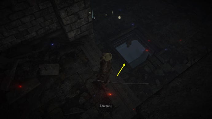 Screenshot of where to find the Ripple Blade in Elden Ring.