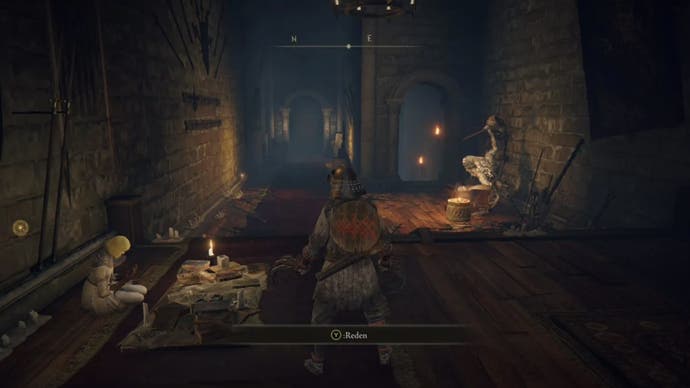 elden ring roderika on floor opposite smithing master hewg