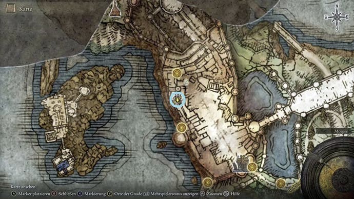 elden ring rogier map location in stormveil castle