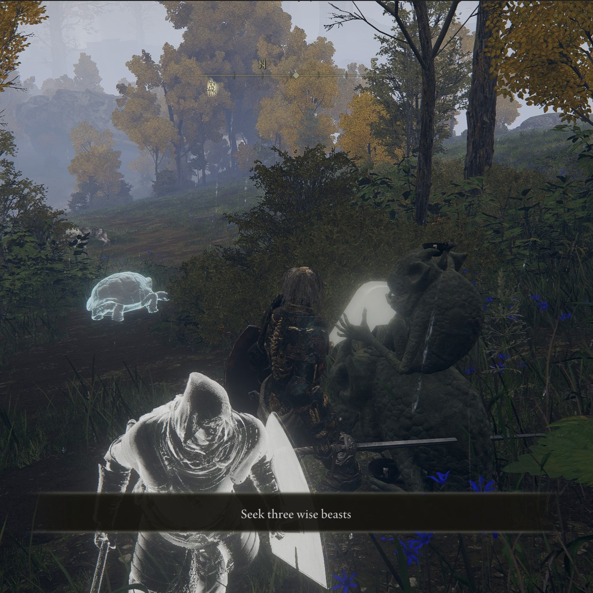 How do you “seek three wise beasts” at Oridys’s Rise and in