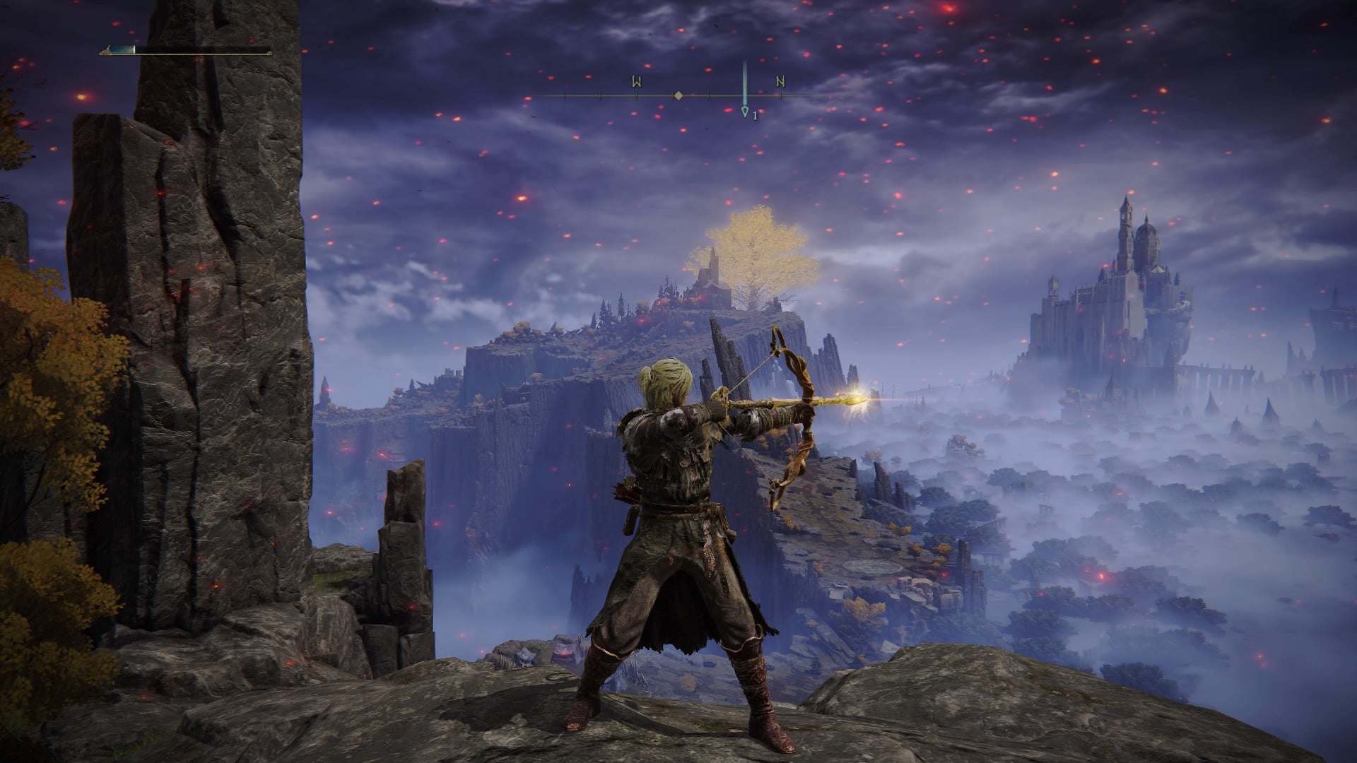 Screenshot of the Tarnished wielding the Serpent Bow in Elden Ring. - 7