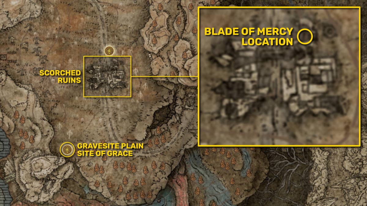 How to get Blade of Mercy in Elden Ring: Shadow Of The Erdtree