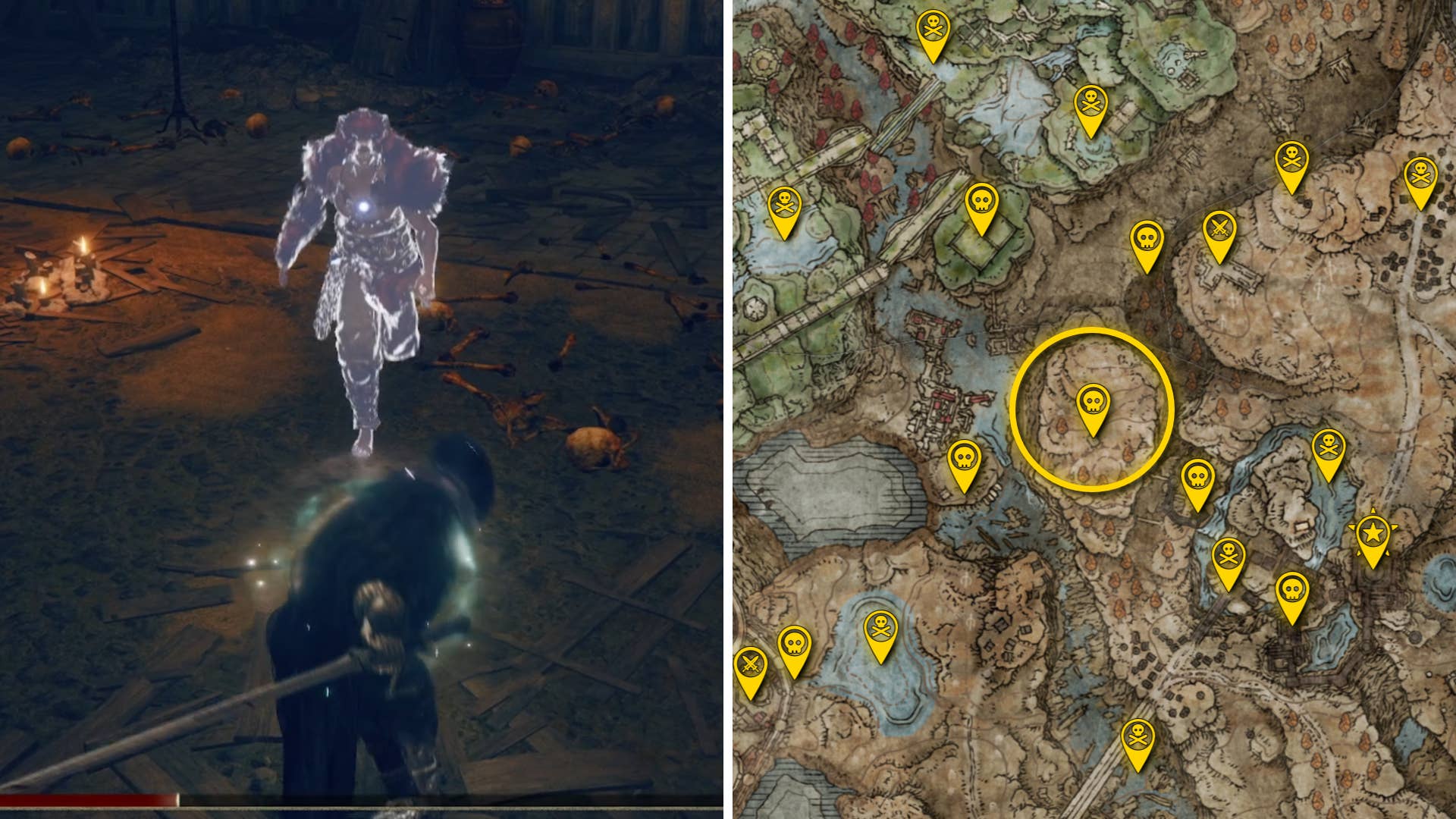 All 83 Elden Ring DLC boss locations | Rock Paper Shotgun