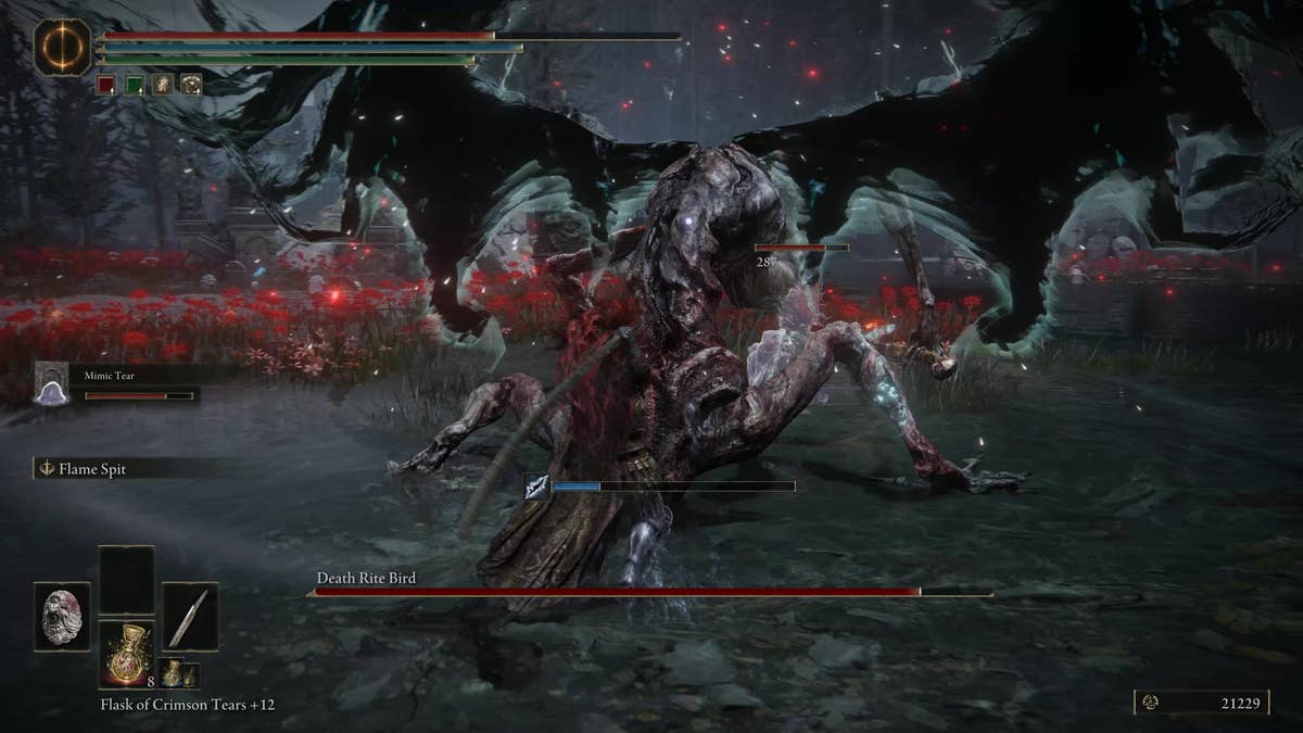 How to beat the Death Rite Bird in Elden Ring Shadow of the
