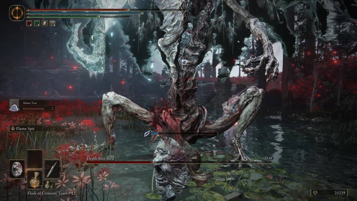 How to beat the Death Rite Bird in Elden Ring Shadow of the