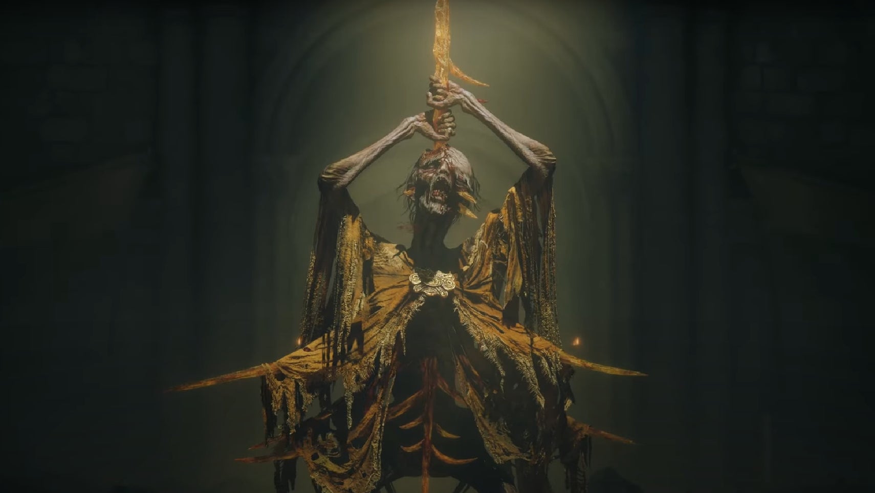 A not quite dead guy in Elden Ring's Shadow of the Erdtree DLC. - 1