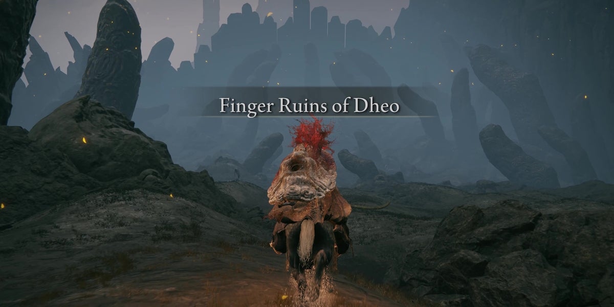 How to get to the Finger Ruins of Dheo in Elden Ring Shadow of the