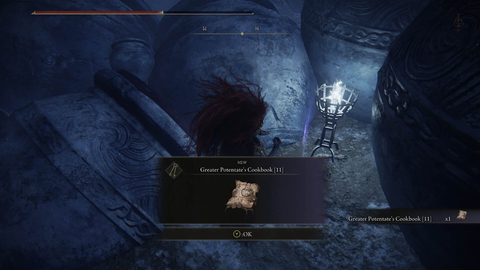 elden ring shadow of the erdtree greater potentate&rsquo;s cookbook eleven location