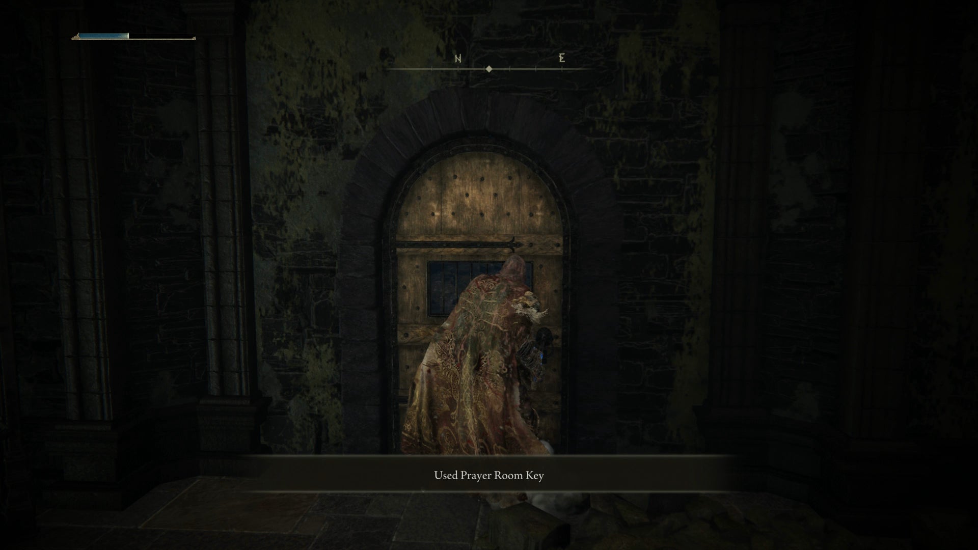 The Tarnished unlocking the Prayer Room in Elden Ring Shadow of the Erdtree. - 6