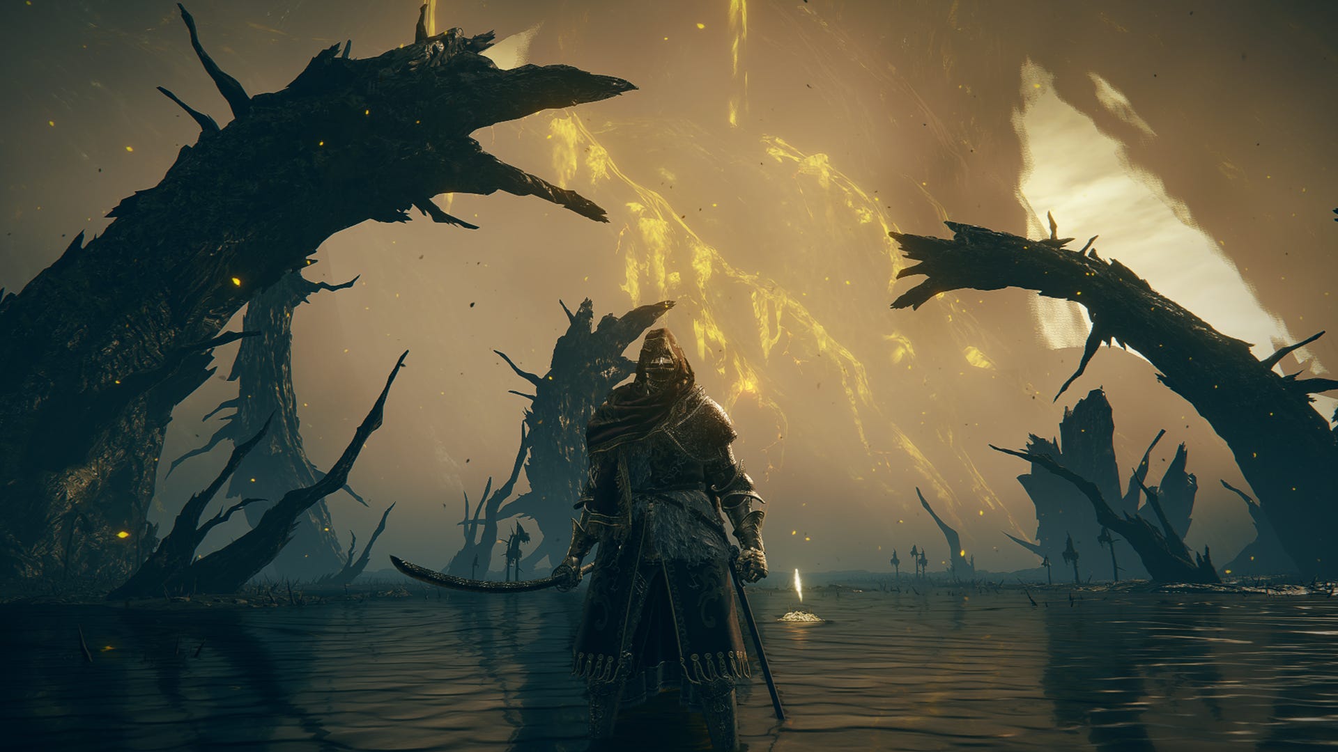 Where is Scadutree Base in Elden Ring Shadow Of The Erdtree? Rock