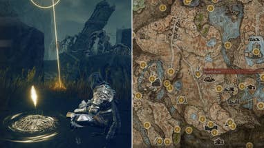 Elden Ring Shadow Of The Erdtree Sites Of Grace locations | Rock