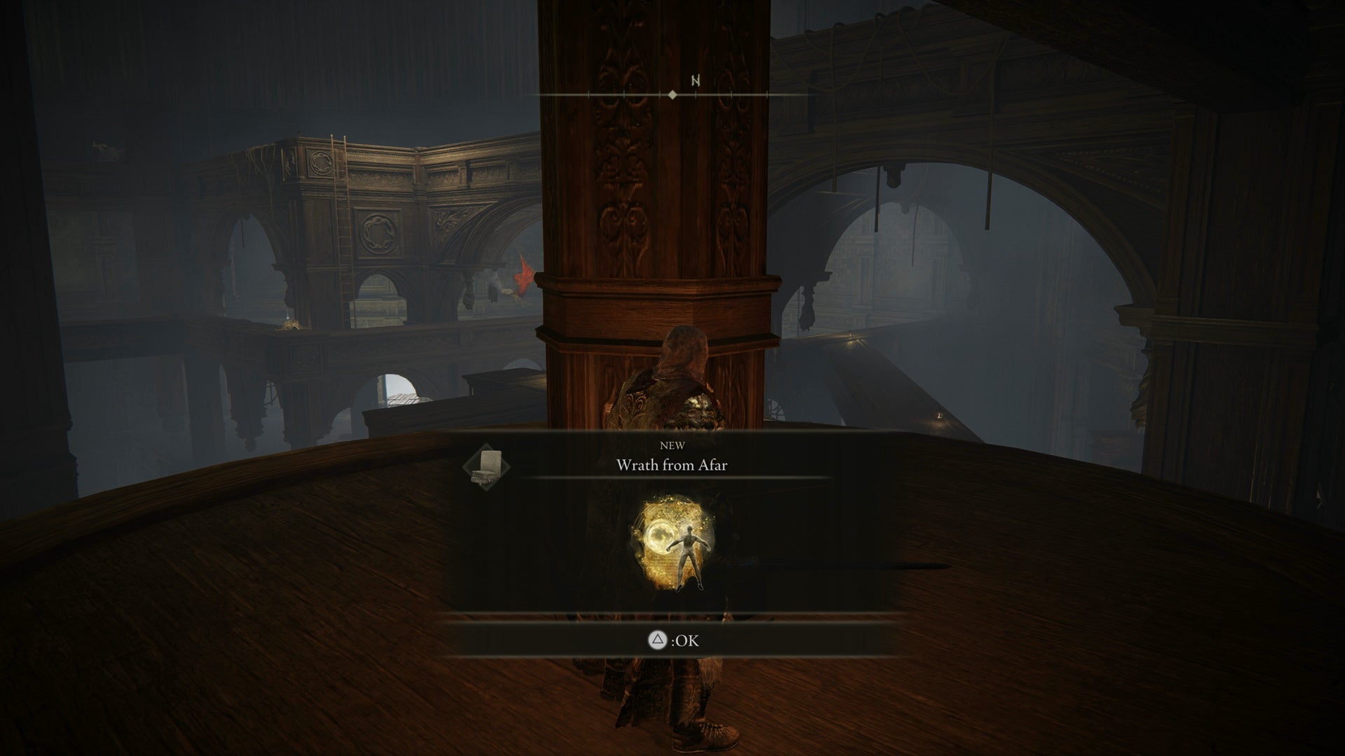 The Tarnished collecting the Wrath from Afar Incantation in the Specimen Storehouse in Elden Ring Shadow of the Erdtree. - 7