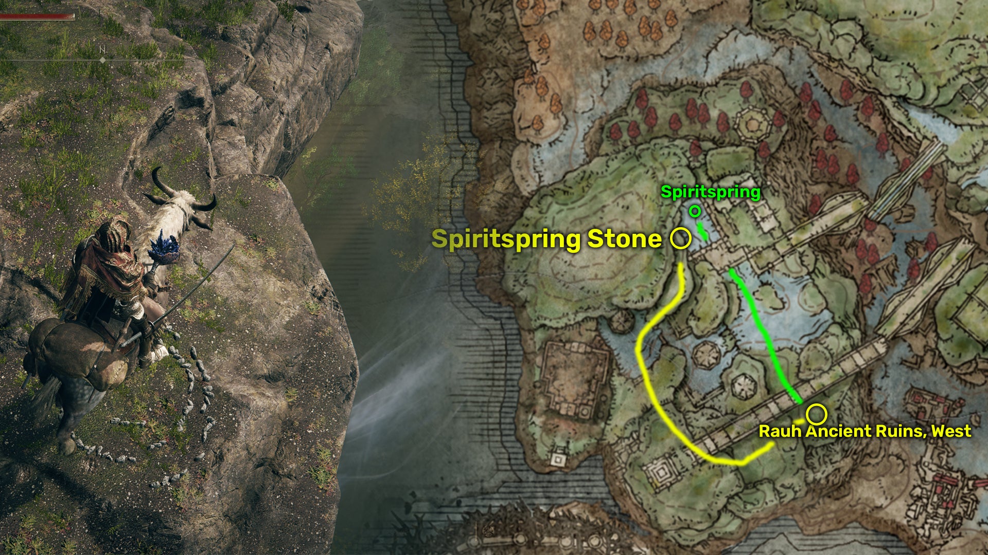 All Spiritspring Stone Locations In Shadow Of The Erdtree Rock Paper   Elden Ring Shadow Of The Erdtree Spiritstone Locations Ancient Rauh Ruins 