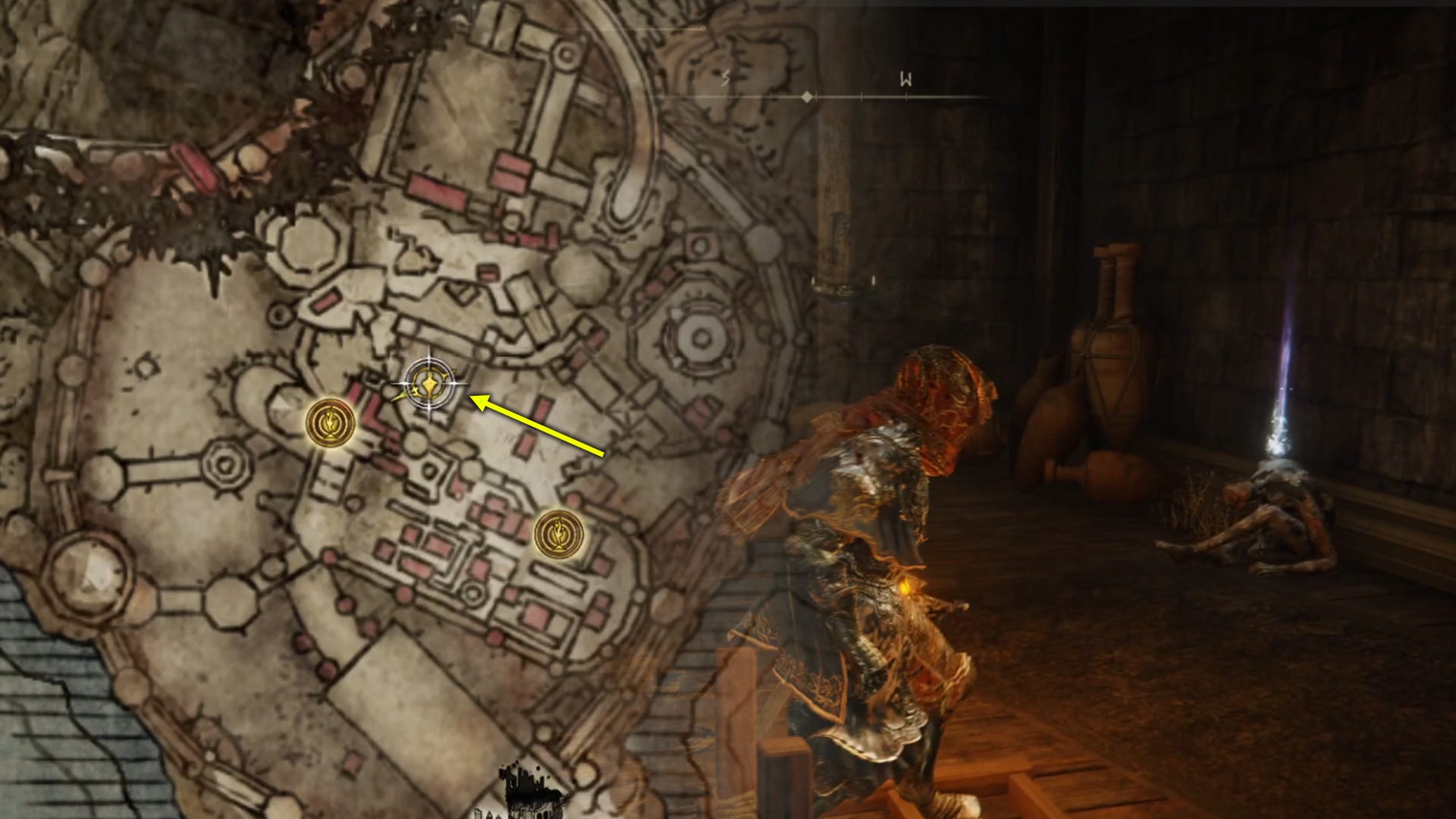 Storeroom Key location in Elden Ring Shadow Of The Erdtree Rock