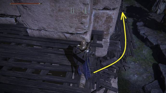 elden ring siofra scaffholding right turn for swordstone key location